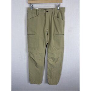 NWT Peak Performance Methodzo P Hiking Pants Mens S Tan Stretch Outdoor Trail